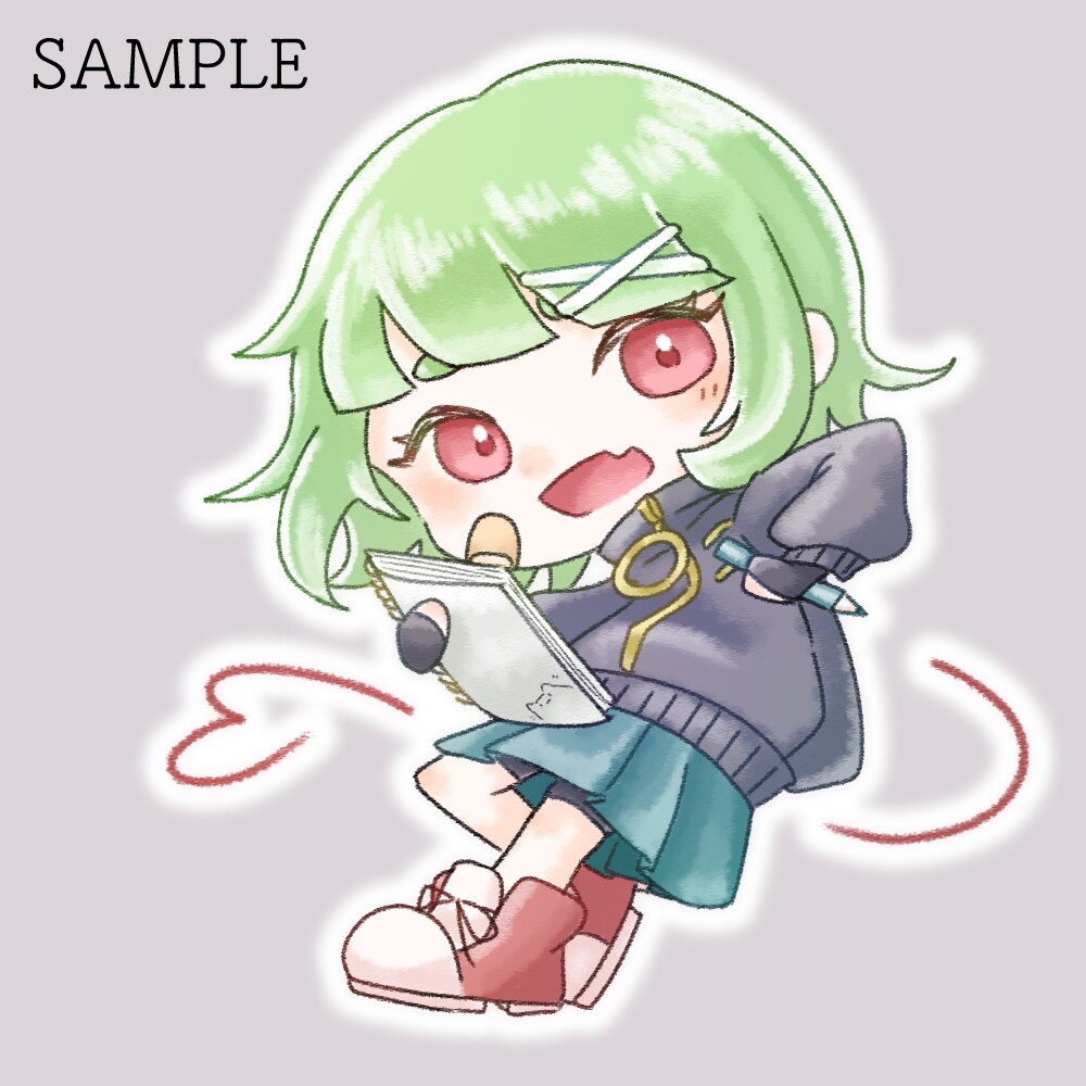 ゆる〜いでふぉるめSDイラストお描きします あなたのキャラクター　可愛く描かせてくださいませんか？ イメージ3