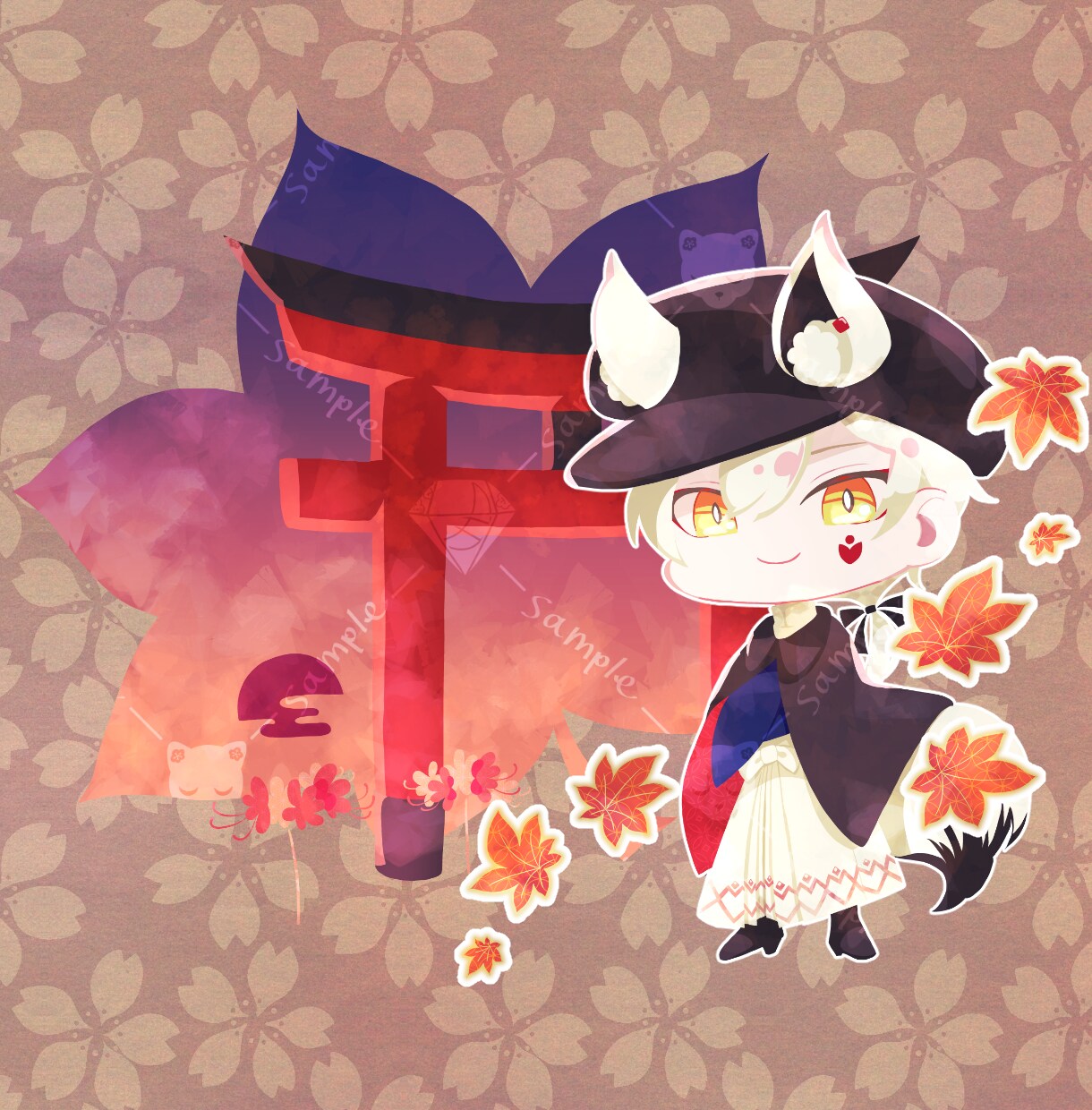 デフォルメキャラ描きます ちみちみした子は何人いてもいい イメージ6
