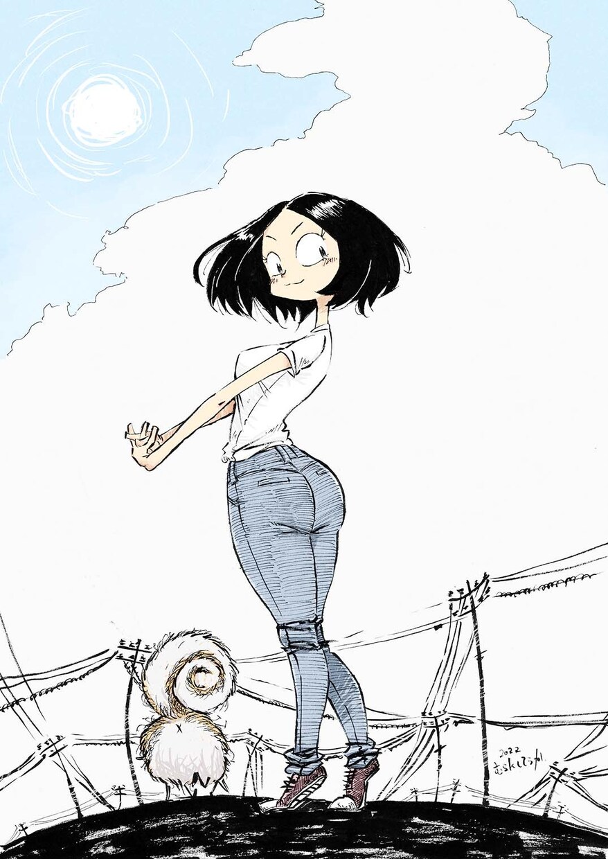 手描きのタッチを活かしたイラスト描きます アイコン、挿絵、グッズ、観賞用などに イメージ9