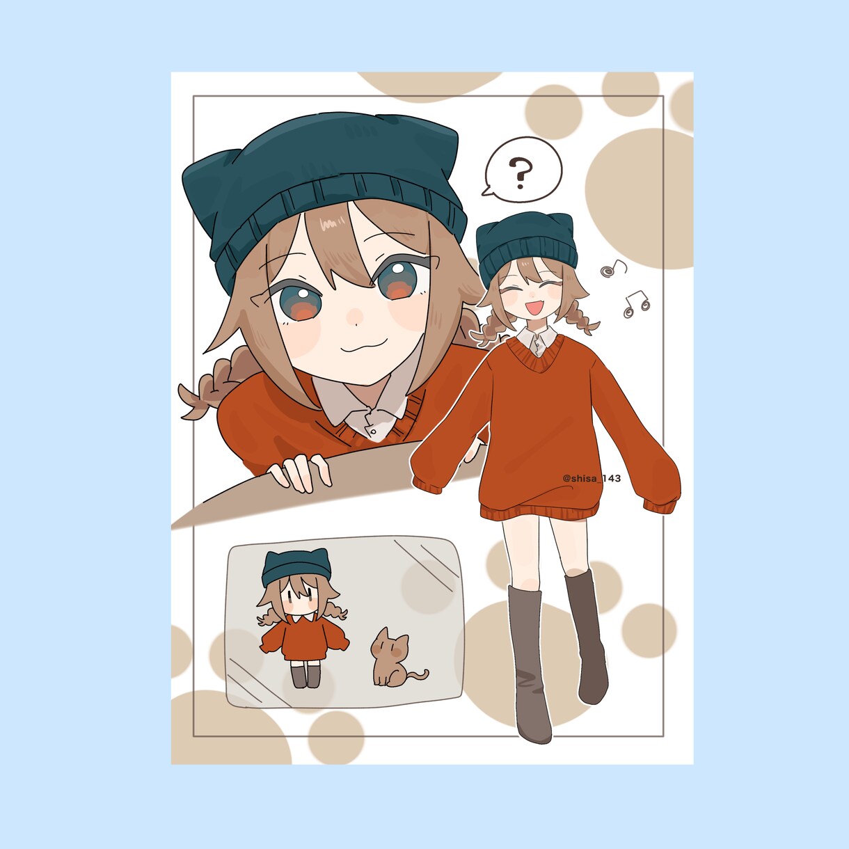 人物メイン　理想に沿うかわいいイラストを描きます 一枚絵・MV・立ち絵　/  かわいいを幅広く対応いたします イメージ3