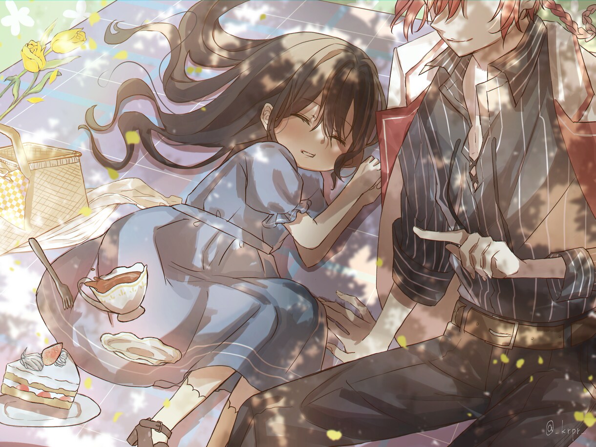 イラストを制作します 幻想的だったり透明感のある綺麗なイラストを描くのが好きです イメージ3