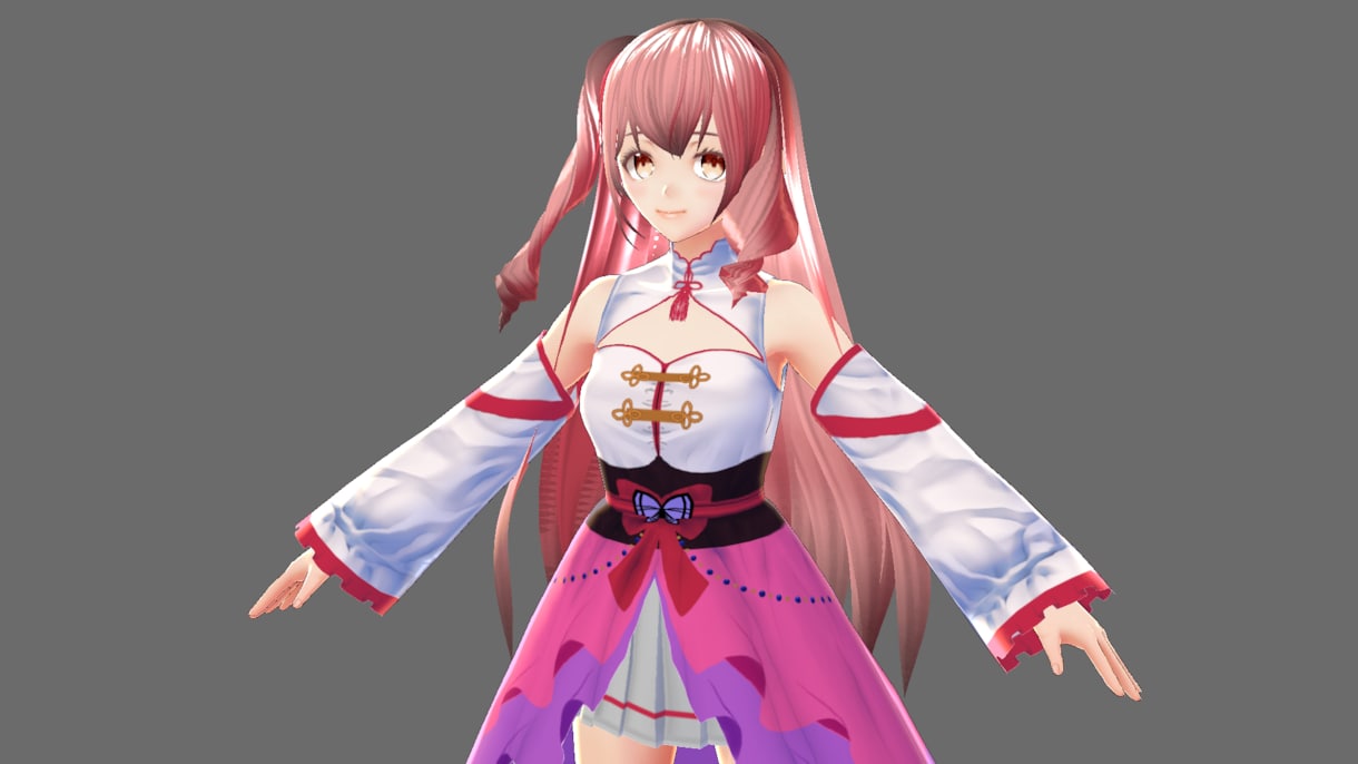 Vroid+blenderで３Dモデルを制作します お安く迅速に対応をさせて頂きます！ぜひお見積りDMください！ イメージ6