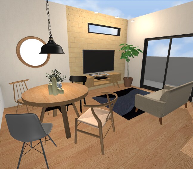 家具選び・レイアウト✨インテリアのお悩み解決します トータルコーディネート/レイアウト　３Ｄパース作成します！ イメージ2