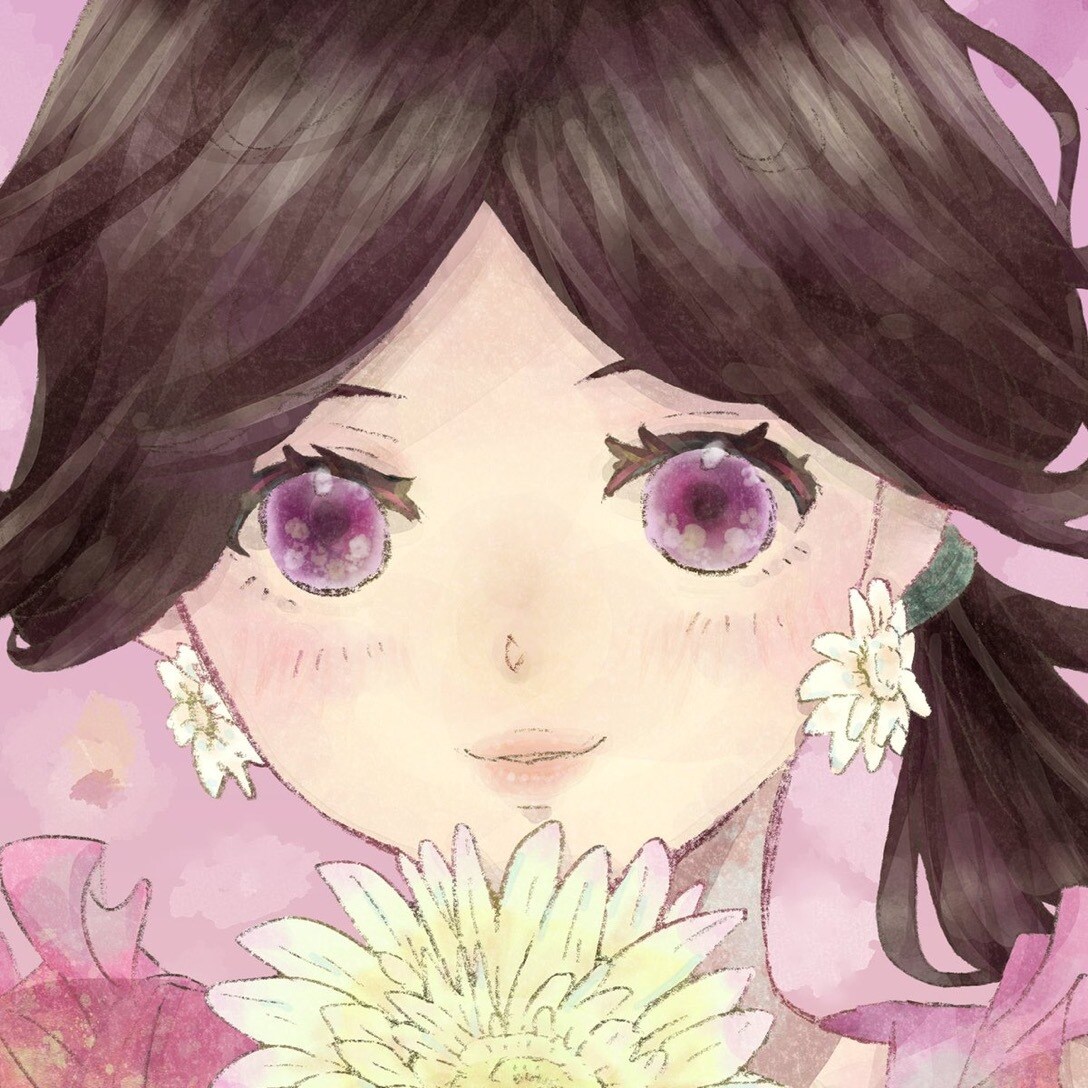 可愛い女の子の水彩イラストを描きます お好みのテーマや色に合わせます！ イメージ1