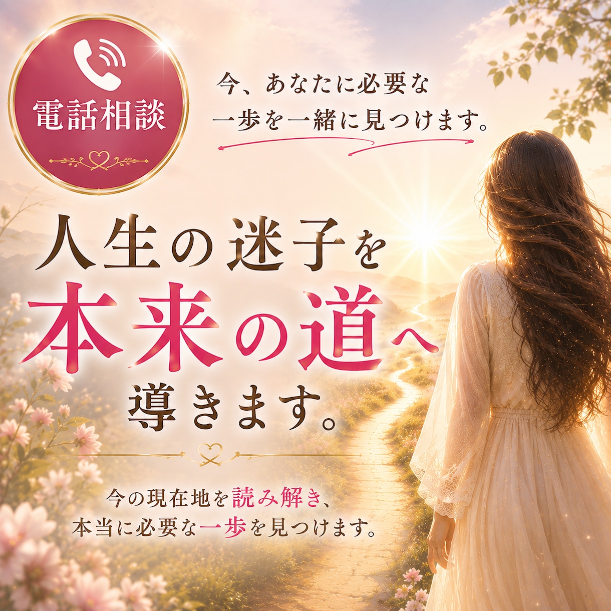人生の迷子を本来の道へ導きます 今の現在地を読み解き、本当に必要な一歩を一緒に見つけます。 イメージ1
