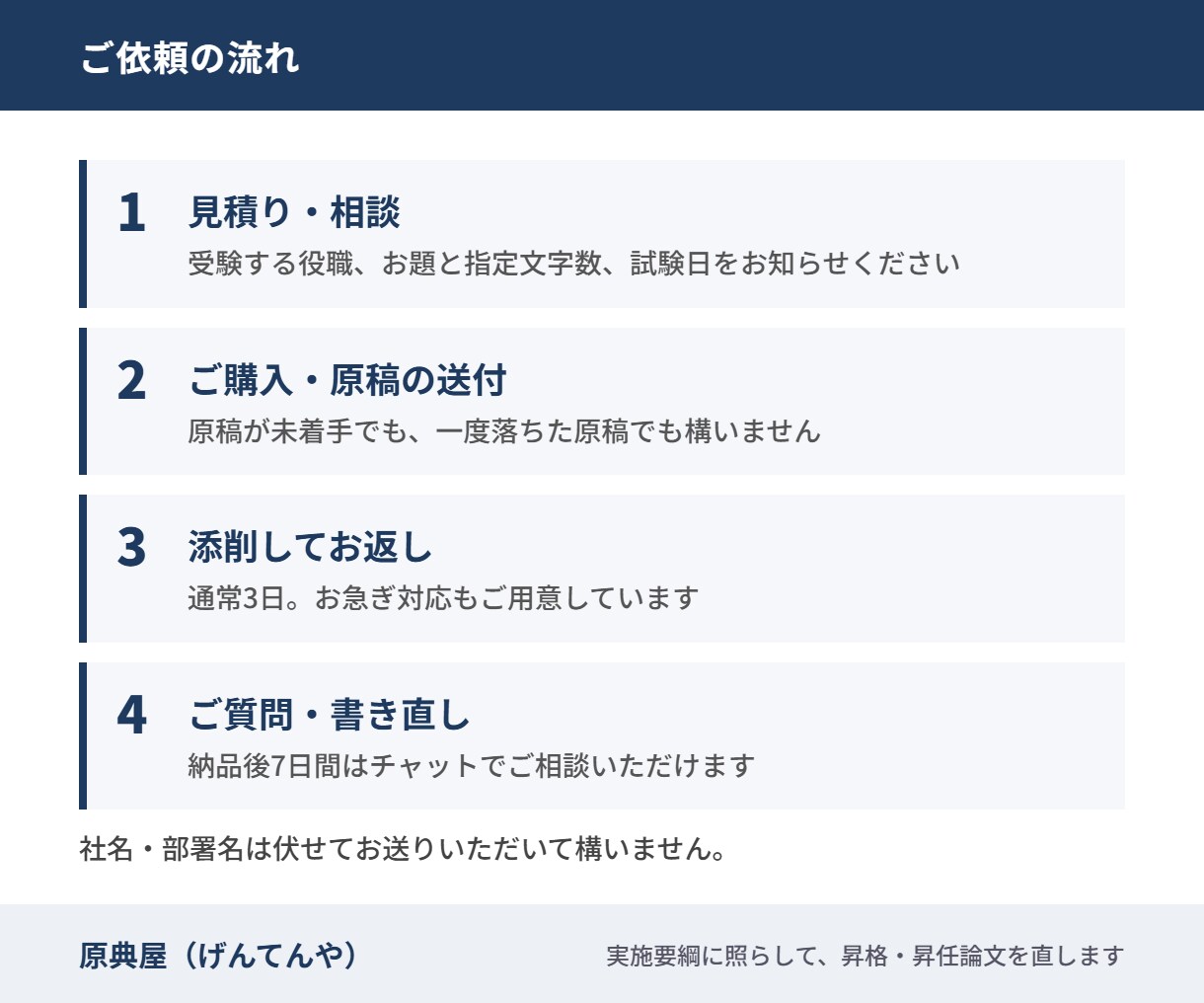 昇格論文・昇任論文を骨格から立て直します 実施要綱に照らし、どこをなぜ直したか書き添えます イメージ7