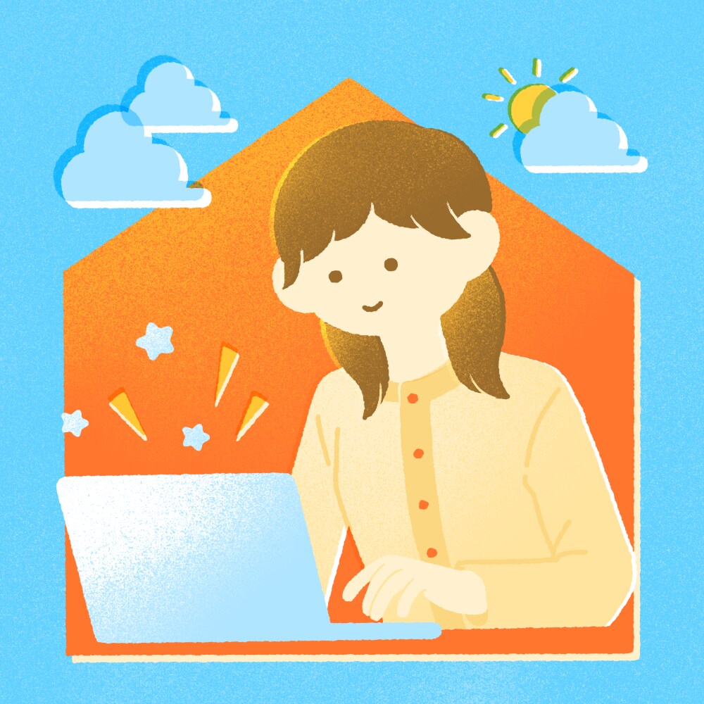 ゆるかわいい似顔絵のSNSアイコンイラスト描きます プロフィール画像にぴったりのフラットなデフォルメイラスト イメージ10