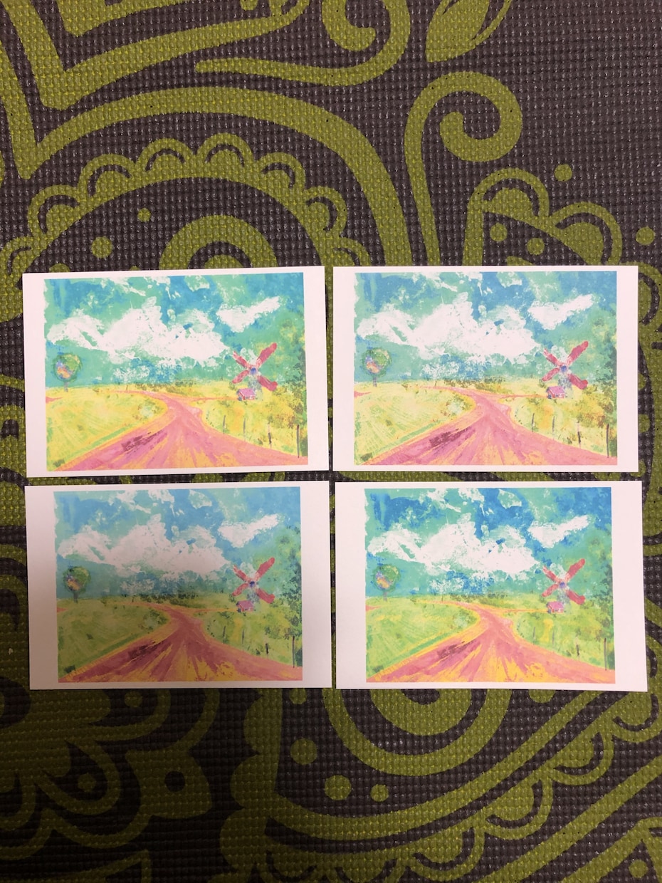 暑中お見舞いにも(*^^*)絵葉書を販売してます お部屋に飾っても通用します！！（主観）6枚＋おまけセットです イメージ3