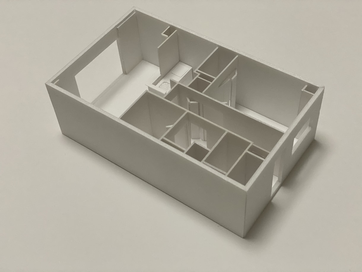 建築模型作成いたします 元建築学生の建築士が建築模型作成します！ イメージ2