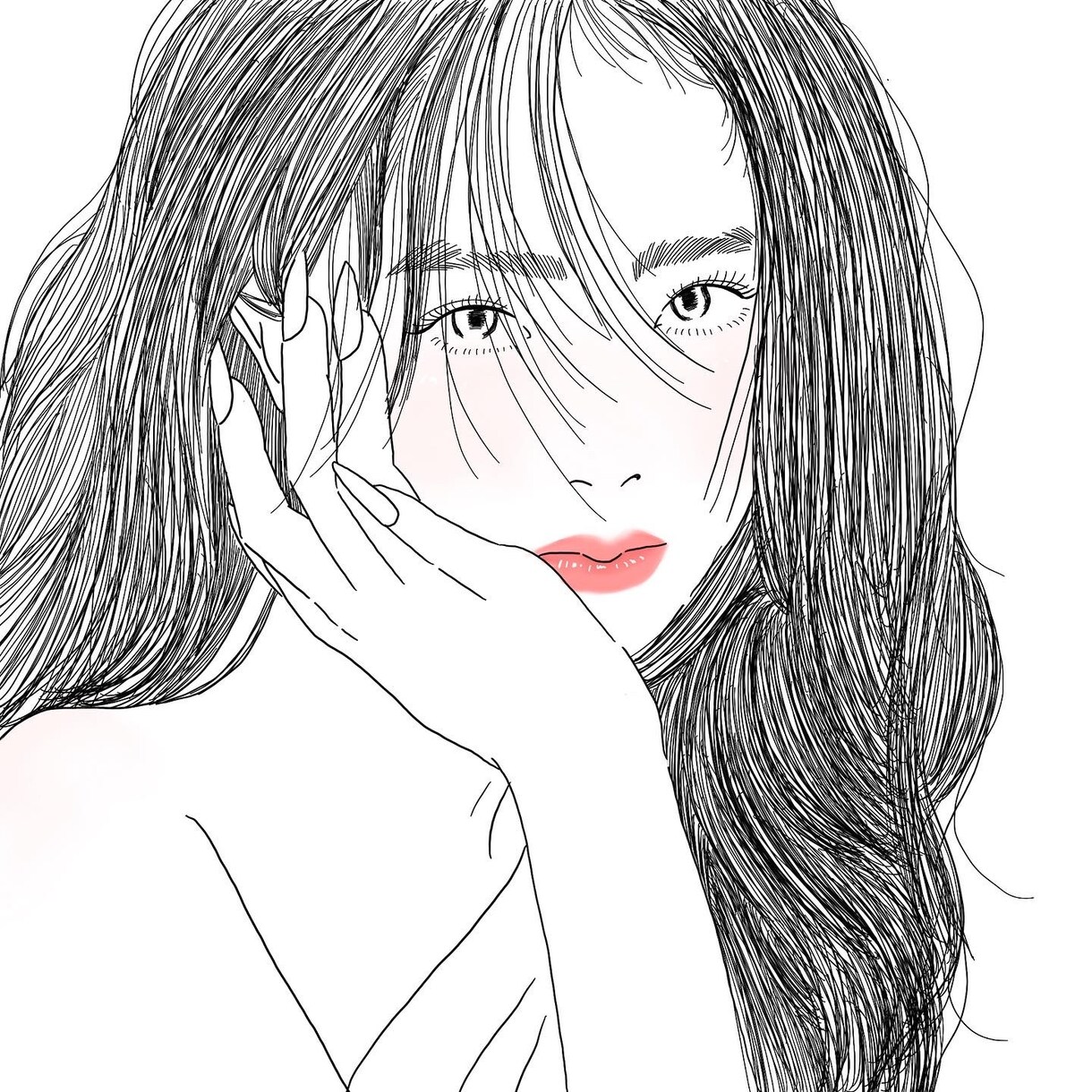 繊細でおしゃれな映えイラスト描きます 飾りたくなるようなおしゃれで繊細なイラスト描きます イメージ4