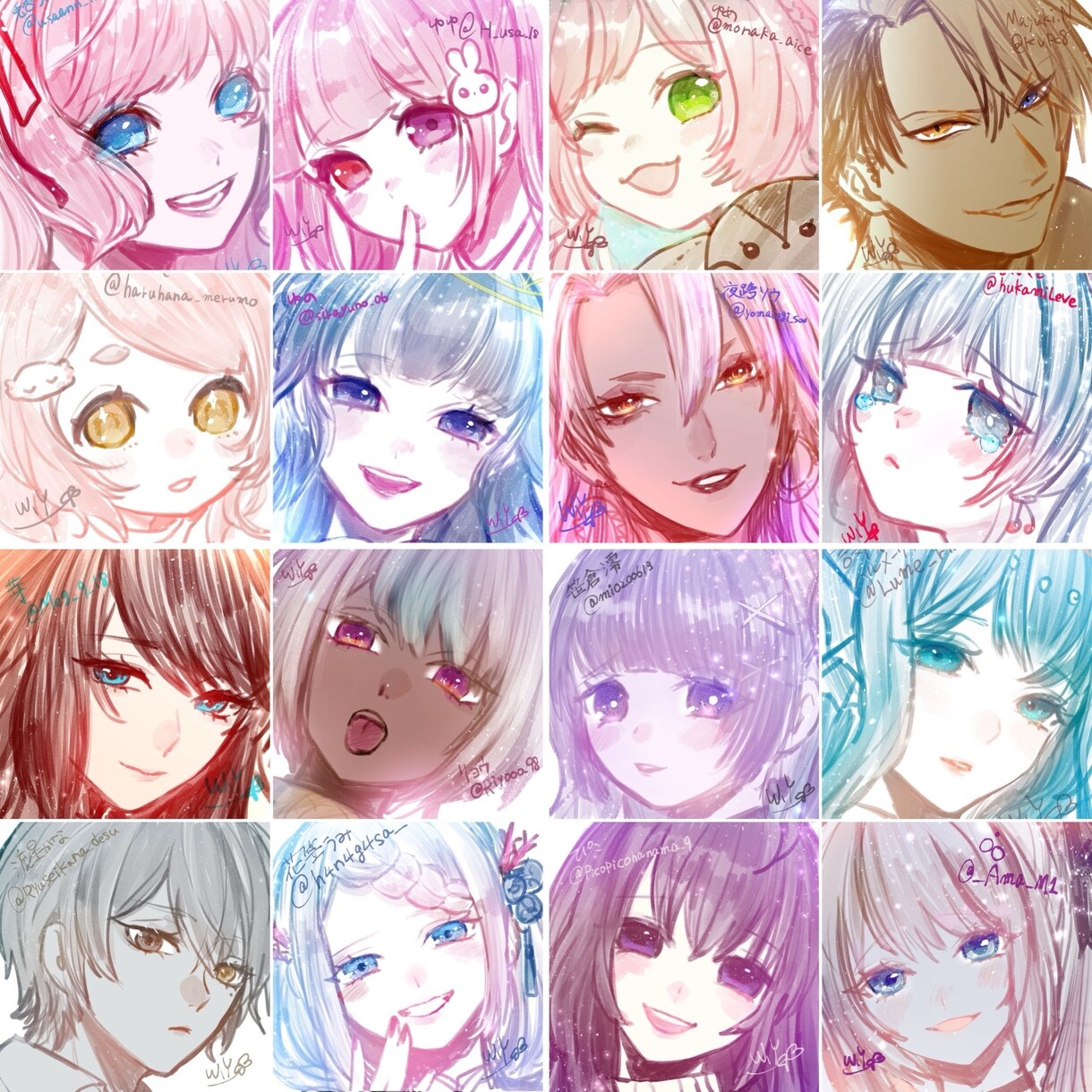 アイコン、一枚絵描きます あなたの要望に沿った絵を描きます!まずはお見積もりから! イメージ2
