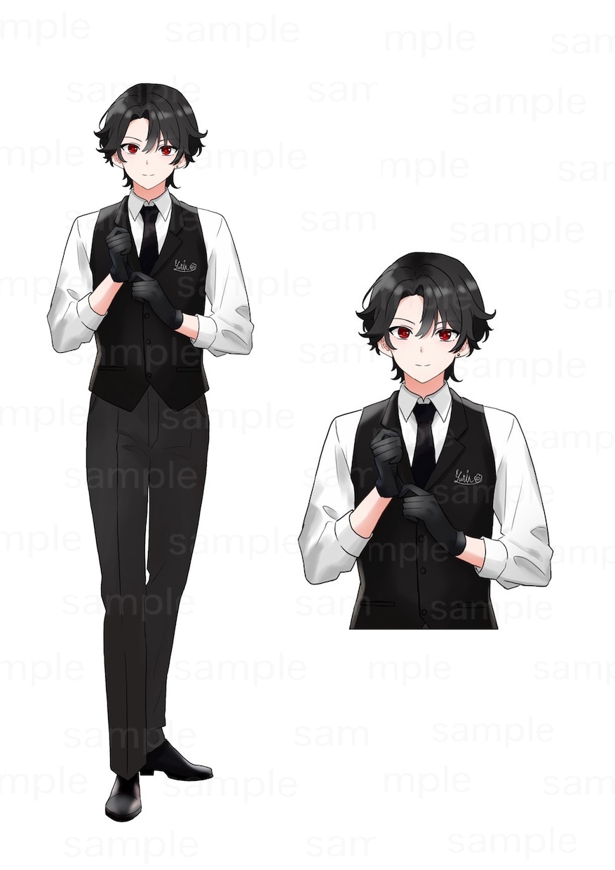 立ち絵をお描きします ラフ時の修正は納得のいくまで何度でも！ イメージ1