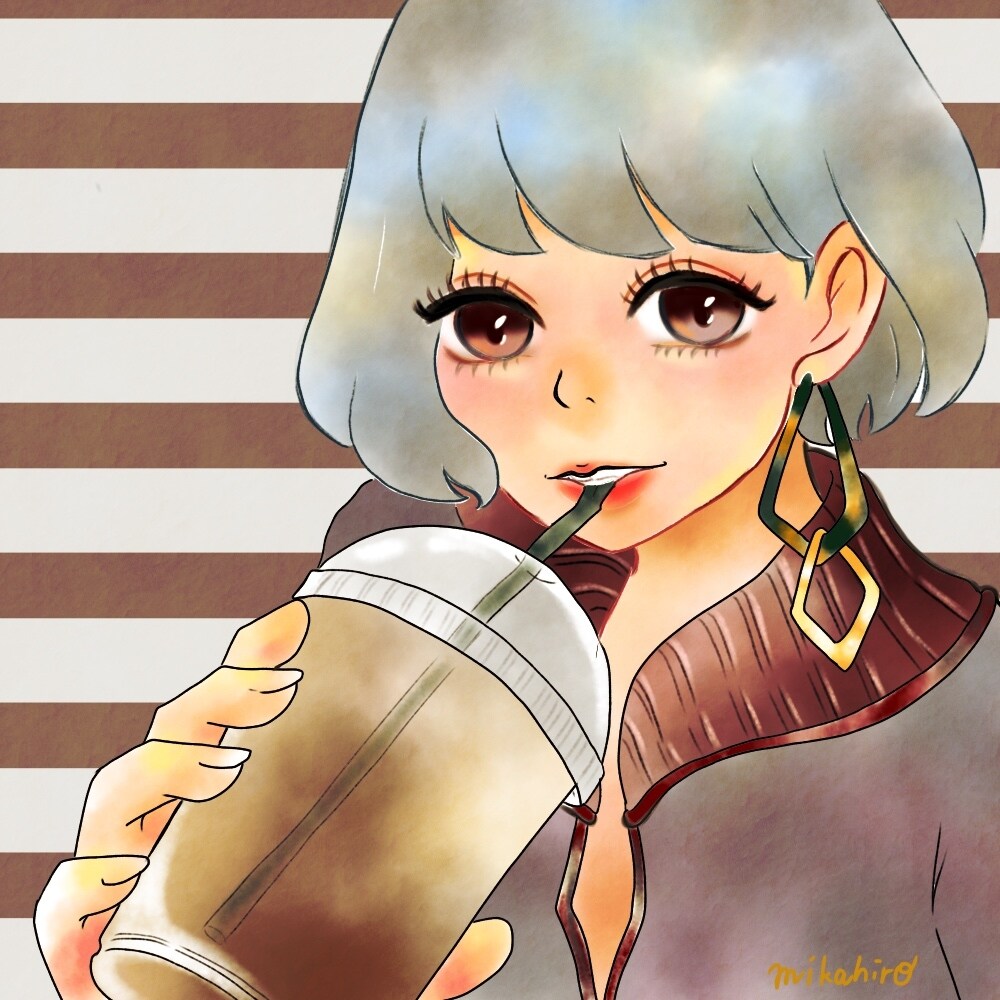 水彩風、人物のイラストお描きいたします ホームページ、ブログやその他SNSなどの挿絵をお求めの方へ＊ イメージ3