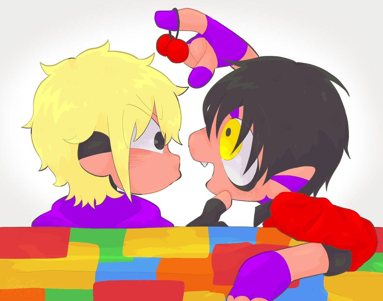 パキッとポップなイラストお届けします ピカピカかわいいイラストで明るくしましょう！ イメージ3