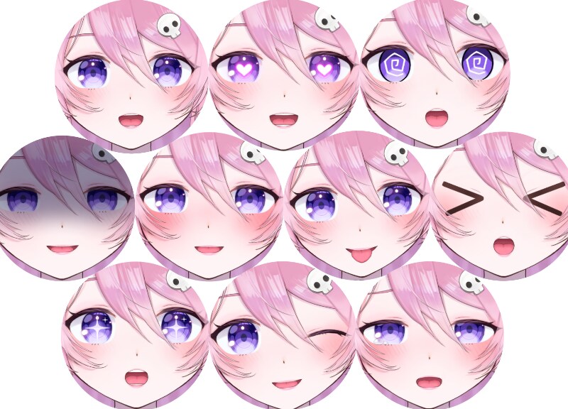 目立てるかわいいVtuberモデルつくります 安くて高クオリティ！実績を増やすため低価格で提供✨ イメージ2