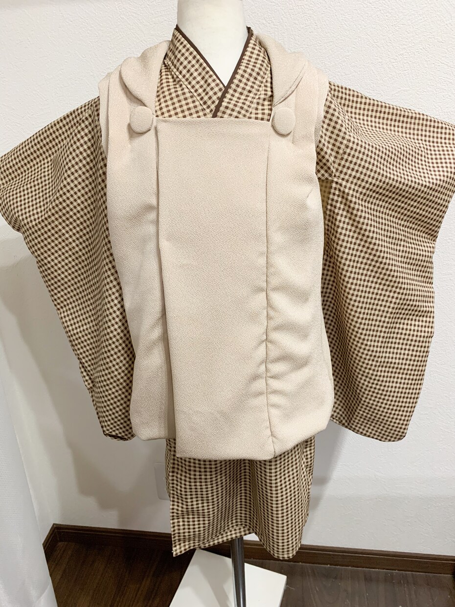 七五三3歳　セパレート着物製作します 【持ち込み生地】セパレート着物3歳七五三／完全オーダーメイド イメージ5