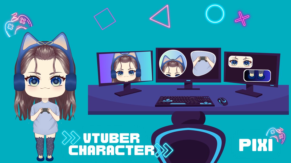 ちび（イラスト+モデリング）作成いたします プロモーションキャンペーン期間! イメージ5