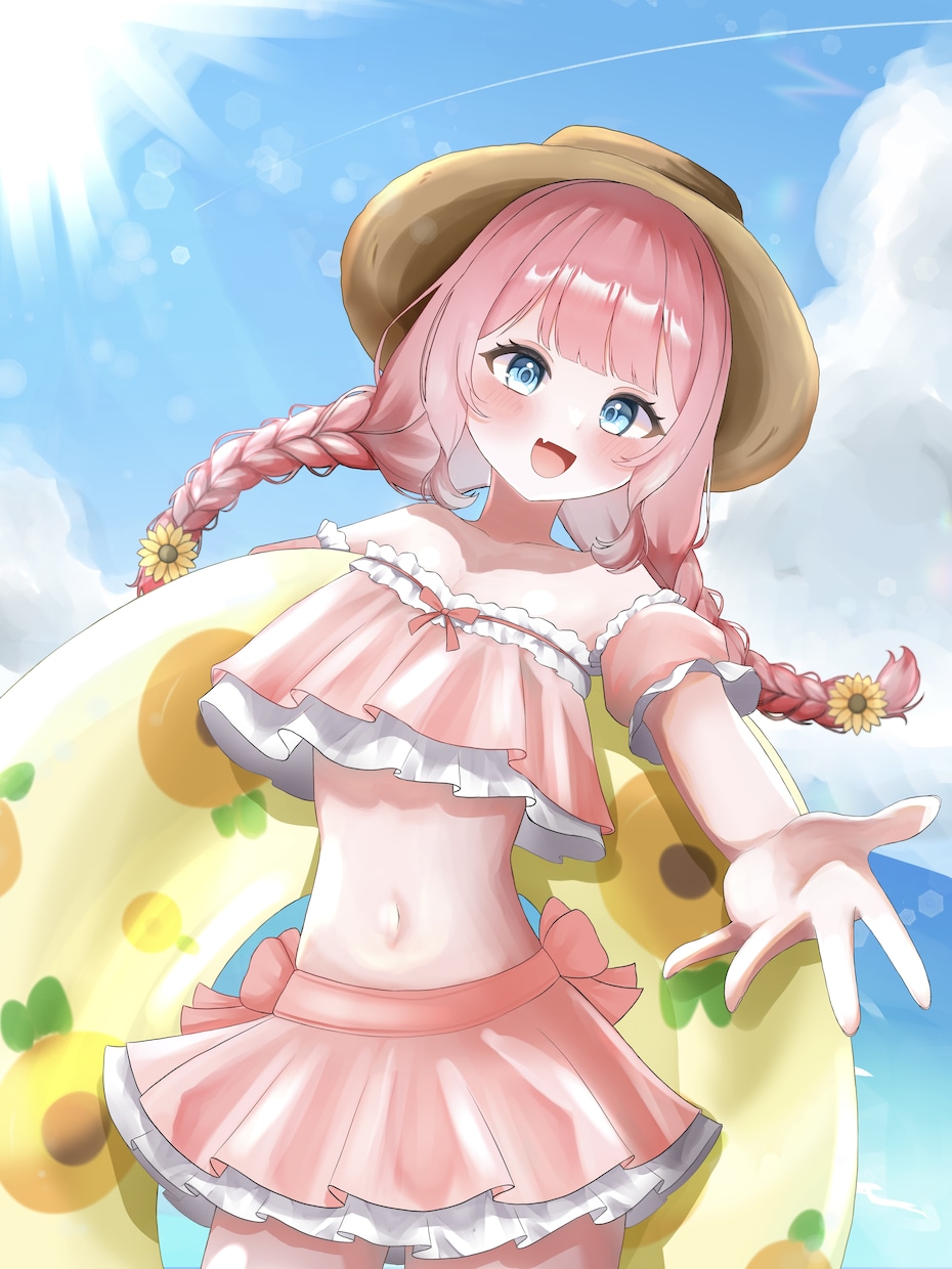 実績多数◎ふわふわ！かわいい女の子描きます 透明感ときらめきを詰め込んだ記念イラストならお任せください! イメージ1