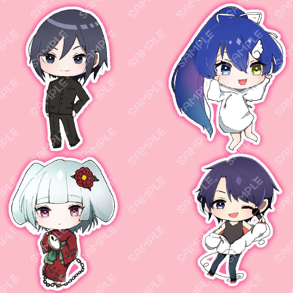 かわいい！【最短2日】デフォルメイラスト制作します 【商用OK】かわいくてはっきり！グッズやアイコン、配信等に！ イメージ4