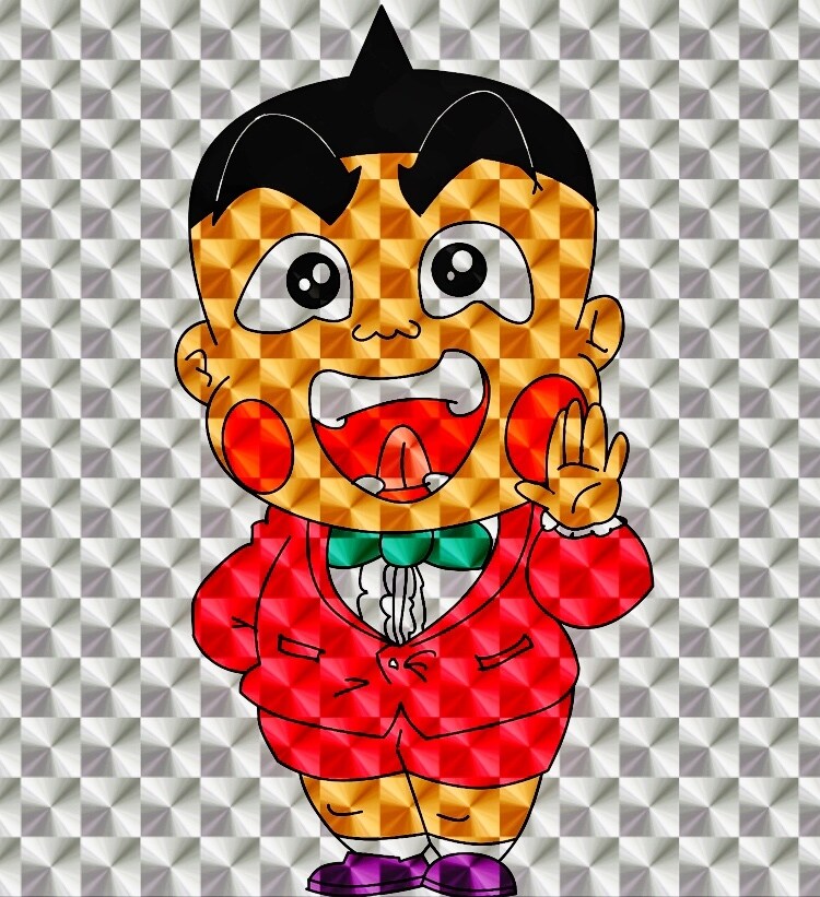 ビックリマンのようなキャラクターデザインします キャラクターデザインを名刺、シールなどに使いませんか？ イメージ4