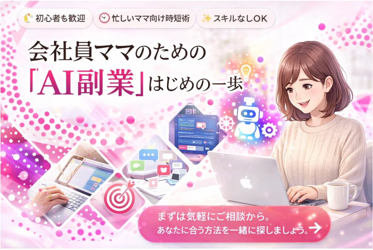 初心者OK！AI活用で在宅ワークを現実にします SNS/YouTube/WEBの相談窓口。（講師経験あり） イメージ1
