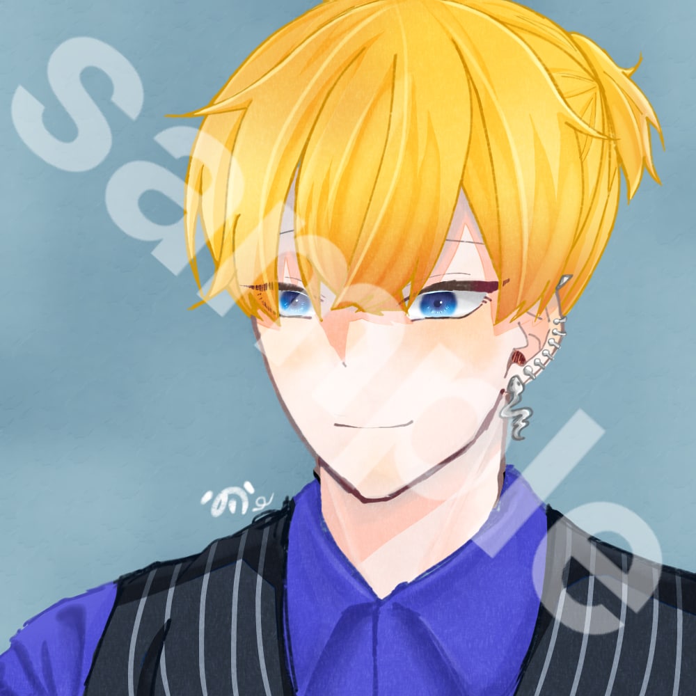 SNSのアイコンイラスト描きます 話し合いを重ね、一緒に理想の絵を創り上げましょう。 イメージ1