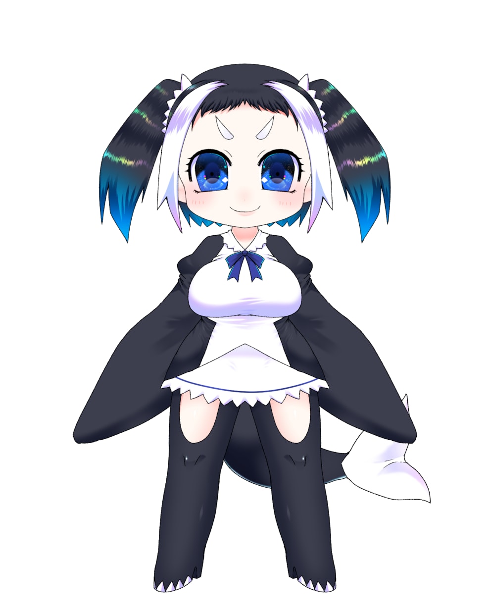 LIVE2D用パーツ分けイラスト制作します むっちり低頭身のVtuberになりたい！という方向けです。 イメージ1