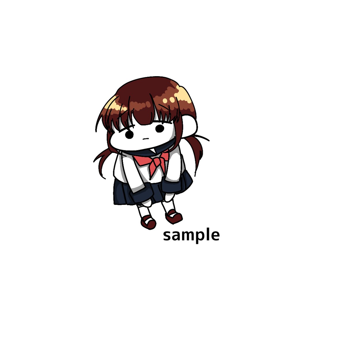 ゆるいミニキャライラスト描きます モノクロからカラーまであなただけのイラストをお届けします。 イメージ1