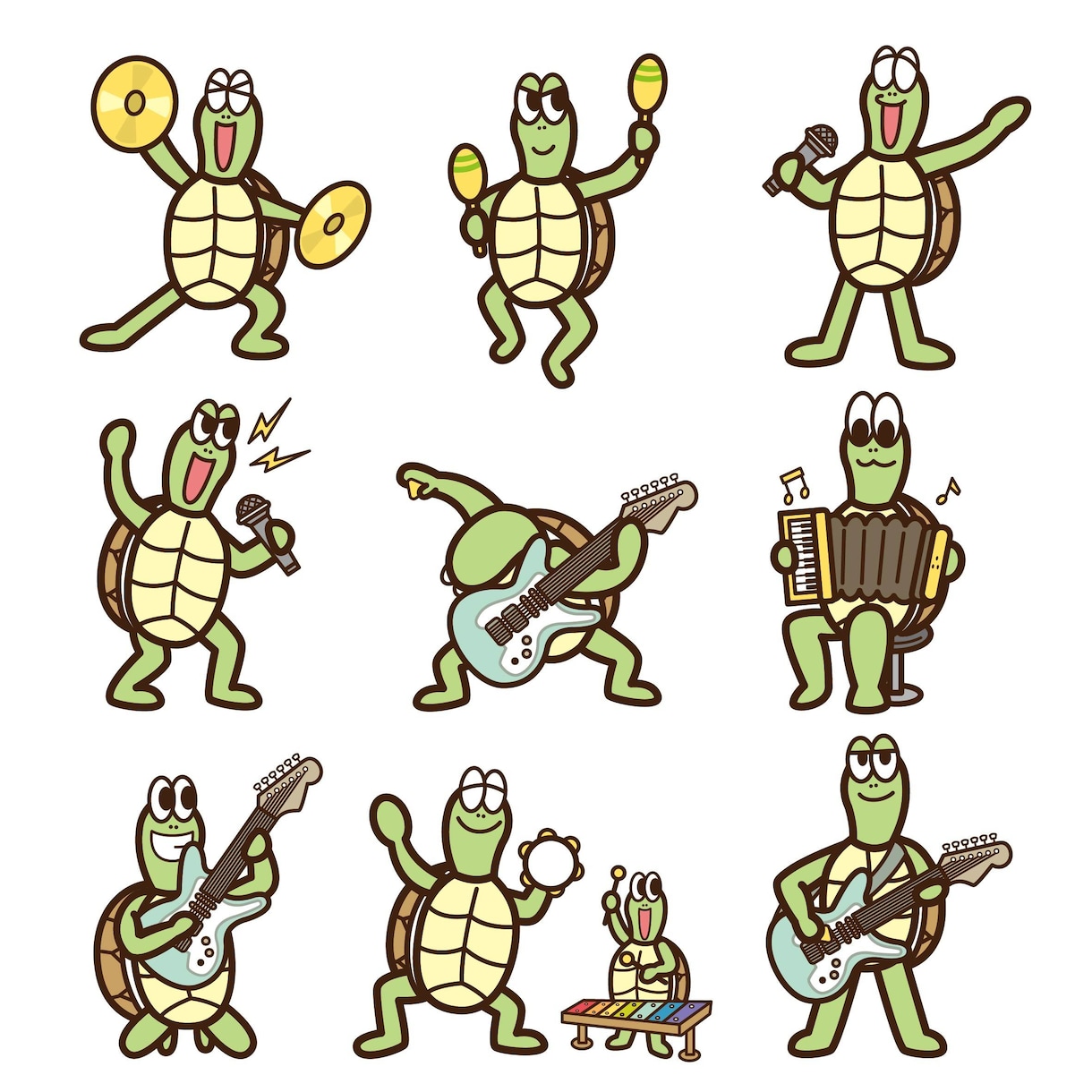複数カット3点〜かわいいイラスト描きます チラシ、画像、動画など印象付けたい方へ イメージ3
