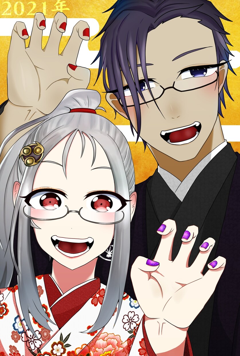 動画配信者様のサムネイルや支援絵作成致します 支援イラストをもっと増やしたい方！ イメージ1