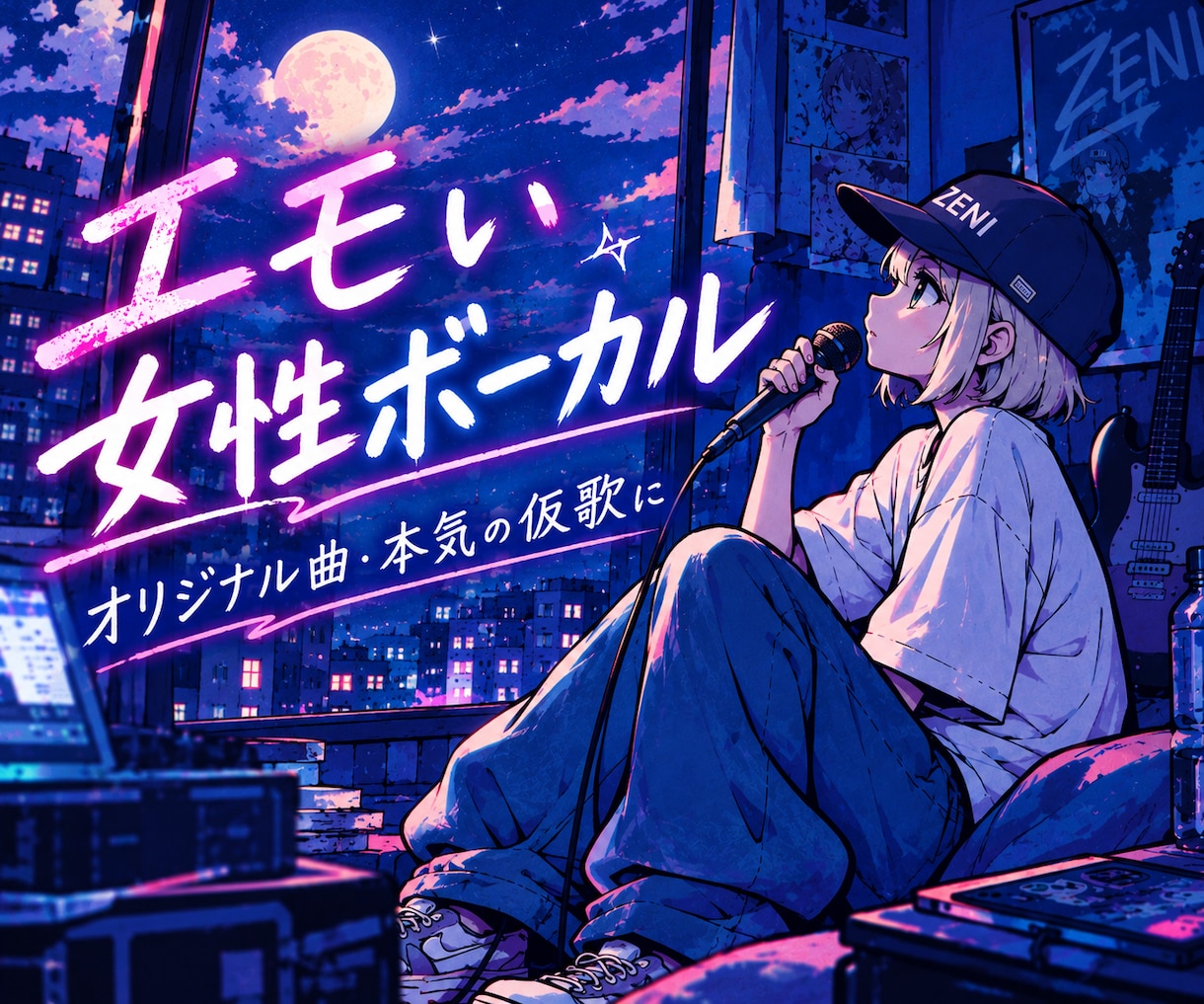 特別な一曲にするお手伝い致します 最短6時間以内の納品!ハモリ込み!作詞もOK! イメージ1