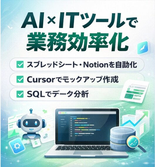 業務効率化のためのAI活用の相談に乗ります 実務で使えるAI活用や業務効率化、キャリアの悩みまで幅広く！ イメージ3