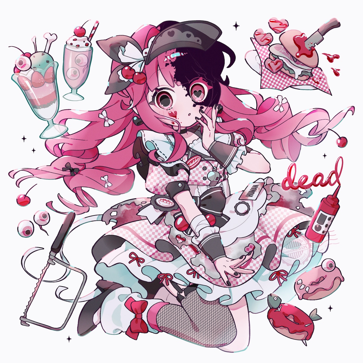 ポップで目を引くイラストを描きます グッズ等にも使えるふわふわポップな全身イラストを描きます！ イメージ4