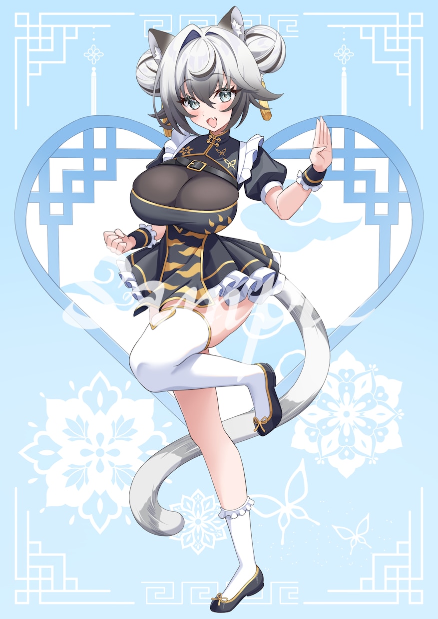 かわいい一枚絵や立ち絵イラストなど制作します 配信活動や観賞用、商用利用も可能です！ イメージ8