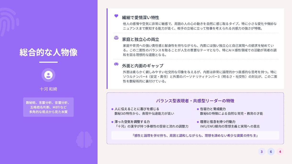 統計×心理分析で仕事運の構造を可視化します 統計×心理で導く“納得と結果”のキャリア分析鑑定 イメージ5