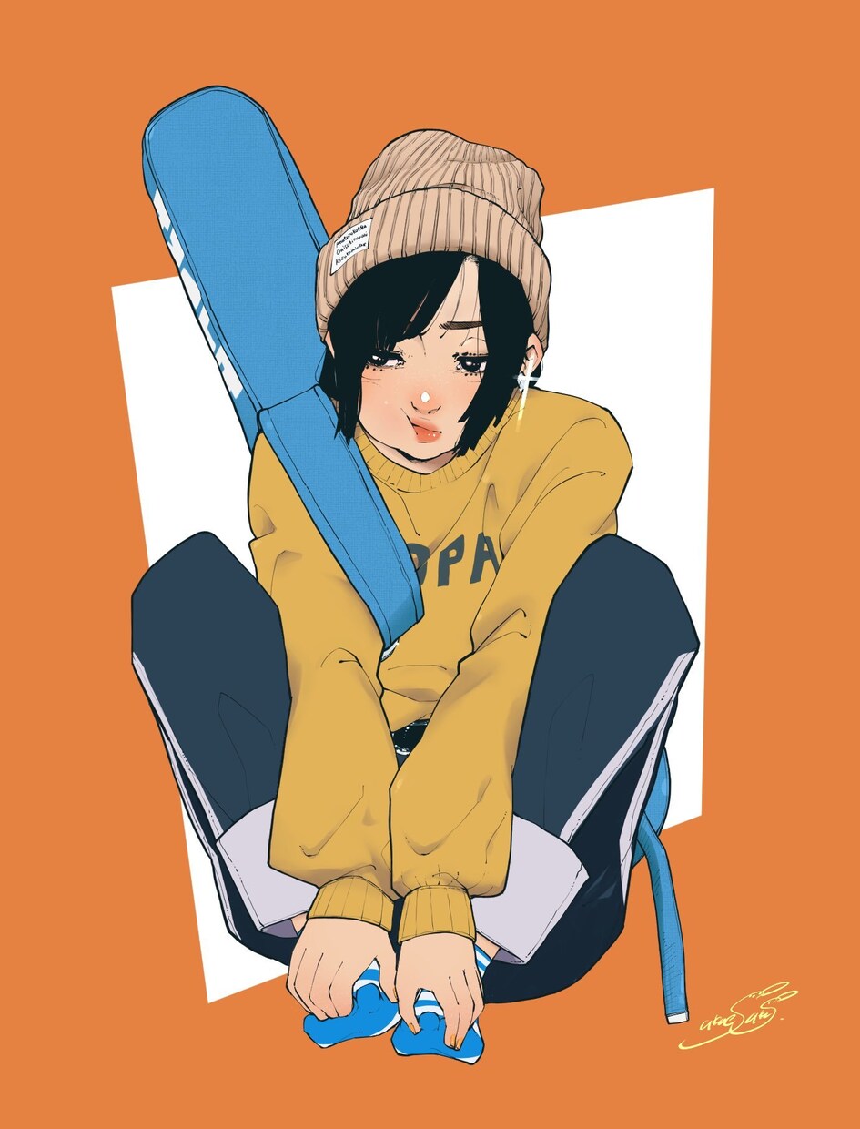 お洒落な1枚イラストを描きます お洒落＆かわいさのあるイラストが好きな方にオススメします イメージ5