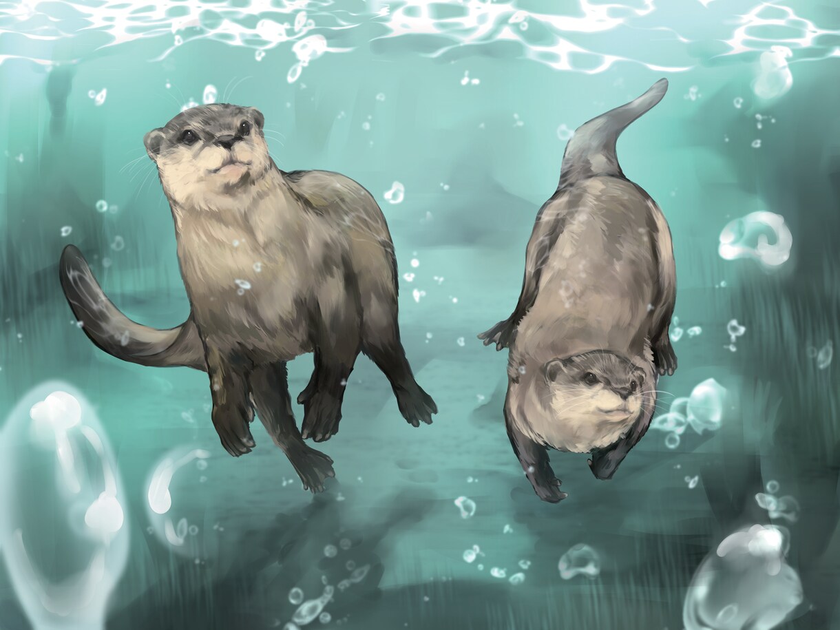 美麗な動物のイラストお描きいたします 今アツいACGのイラストレーターが手掛けます！ イメージ6