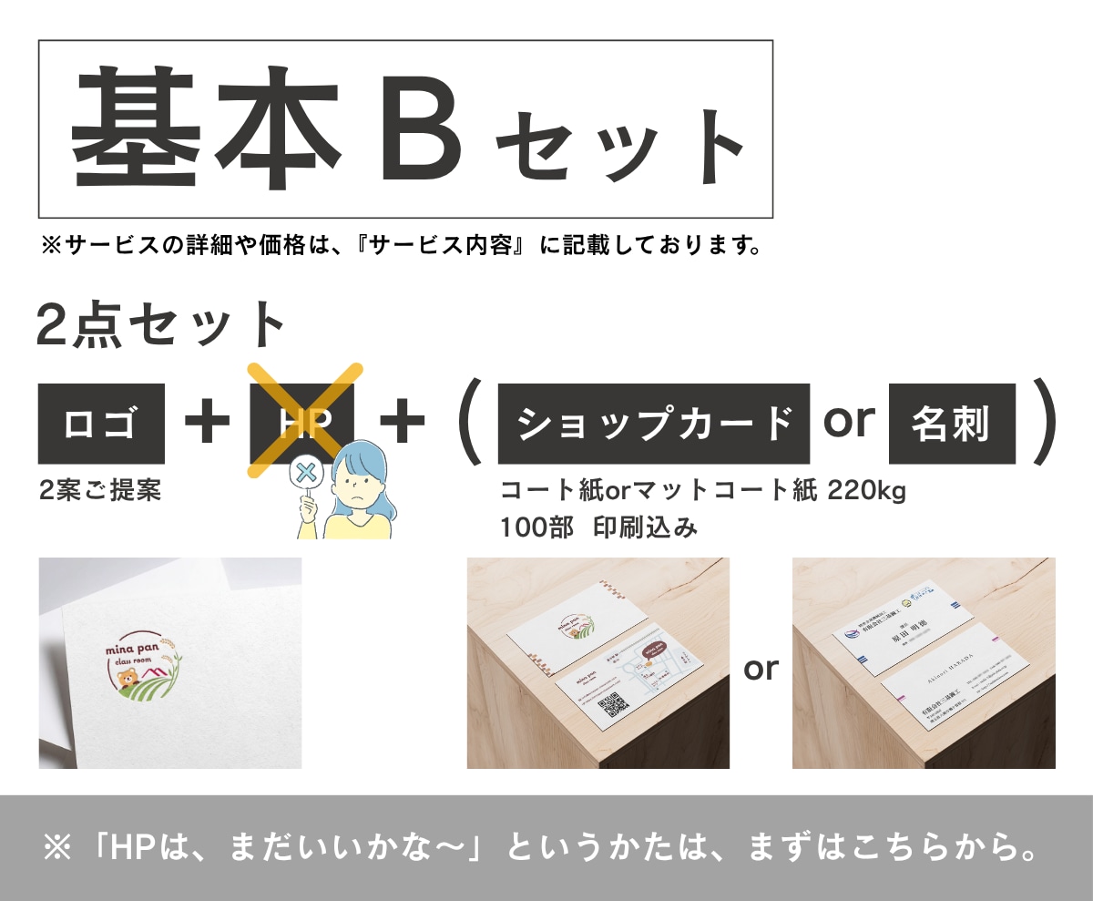 開業応援セット！HP・ロゴ・名刺まとめてできます ブランディングを軸としたデザイン制作、想いを汲み取りカタチに イメージ4