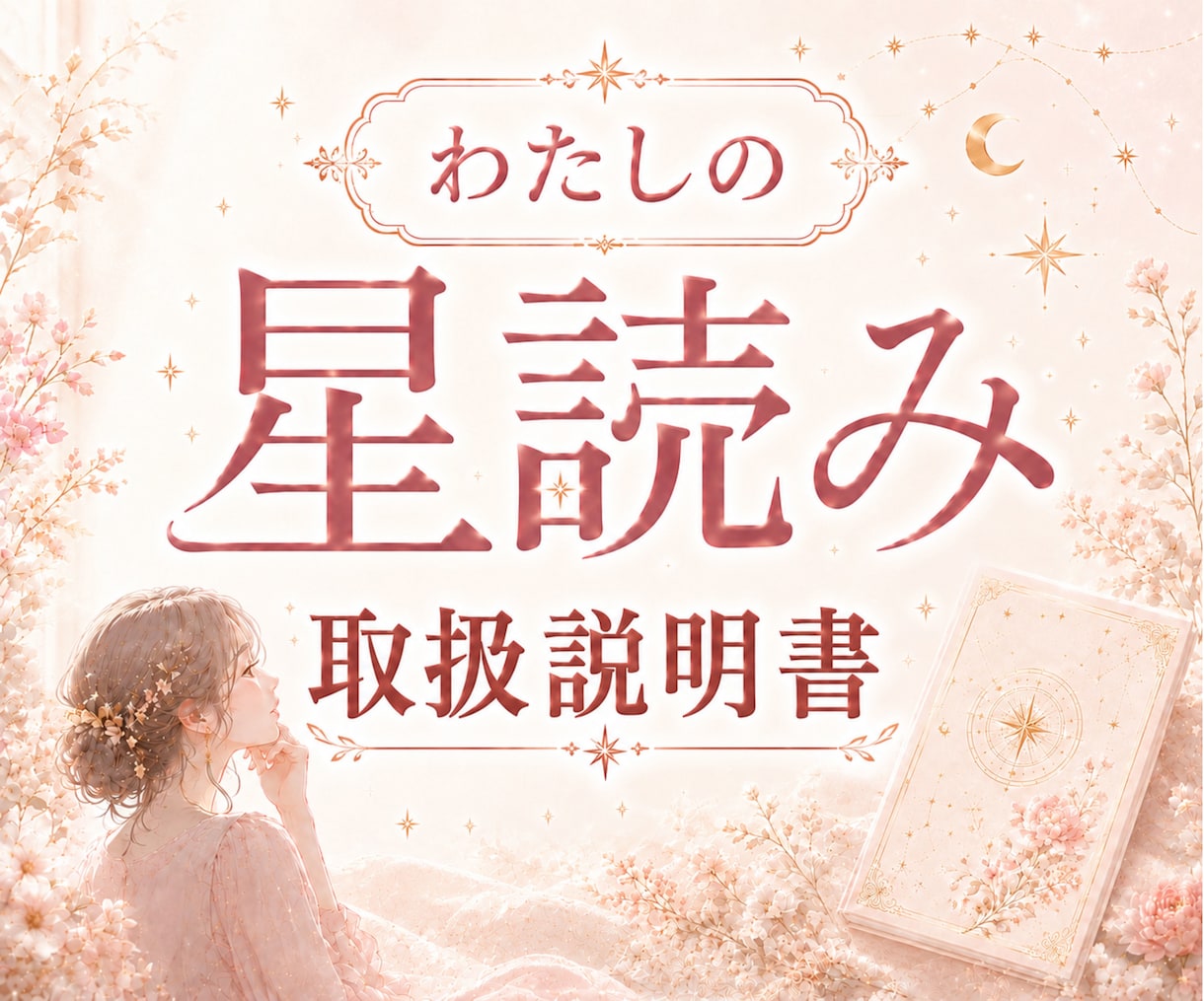 生まれ持った星からあなたの取扱説明書をお作りします 自分らしい選び方や過ごし方がわかる星読み鑑定書 イメージ1