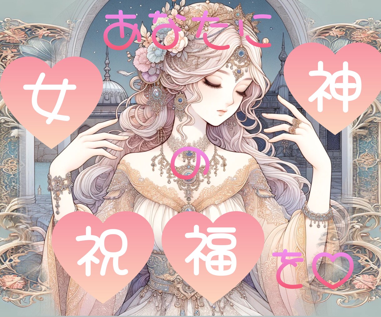 可愛いトルコの女神様のおみくじ引けます イラスト付きおみくじで、貴方の女神様がわかる！ イメージ1