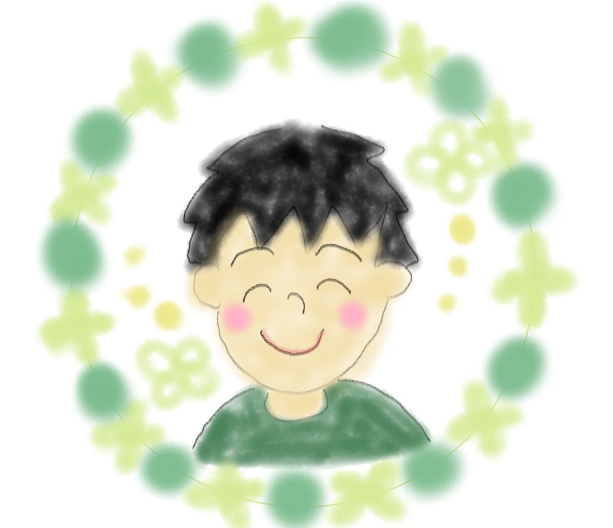 ほんわか手書き風アイコン描きます ほっとする&手書き風&人と違うアイコンにしませんか？ イメージ6