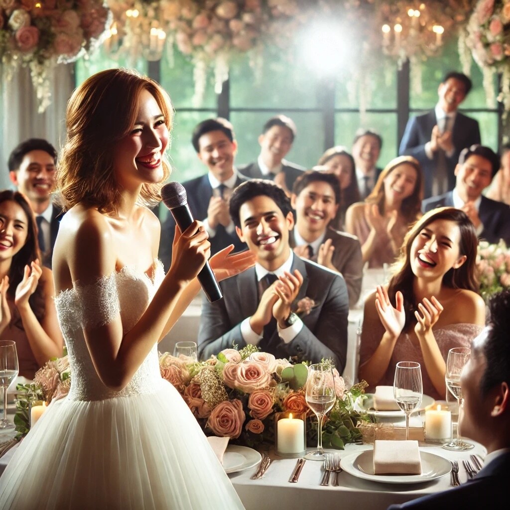 3日以内！世界に一つだけの結婚式スピーチ作成します あなたの想いをカタチに、特別な日を彩ります イメージ1