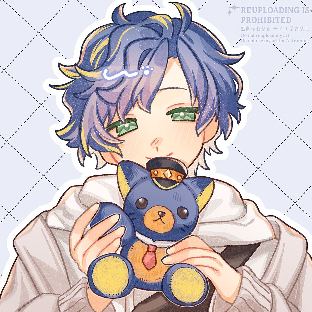 かわいいアイコン、ヘッダー描きます ふわふわで明るい見た人を癒せるような絵を描きます！ イメージ6