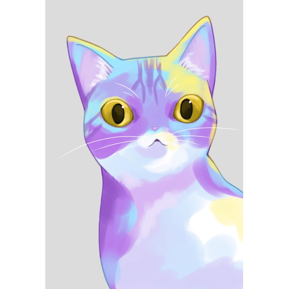 猫ちゃんのイラストお描きします 〜猫ちゃん好きのためのイラスト〜ラフ修正制限なしです イメージ2