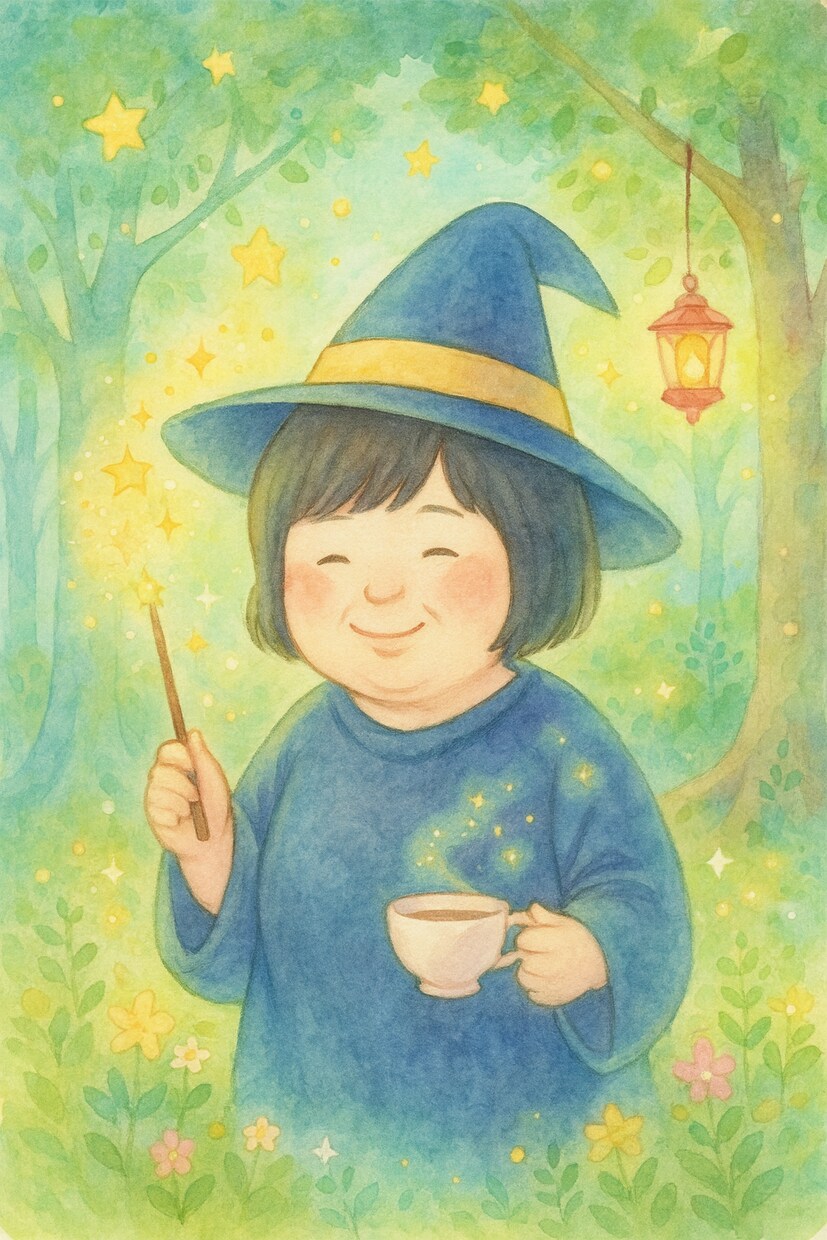 あなたを魔法使いにするAI似顔絵を描きます 物語の世界に入り込む、やさしい魔法の一枚 イメージ9