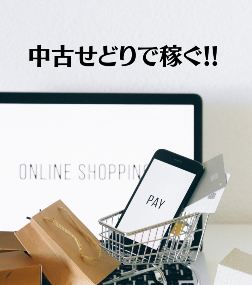 せどり術教えます ☆！中古せどりで稼ぐ！☆初心者でも簡単☆ イメージ1