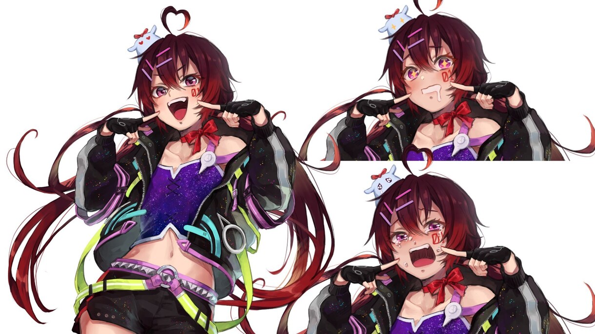 キャラクターデザイン、イラスト制作承ります ソシャゲ風キャラクター、ゲーム作品における一枚絵等！ イメージ7