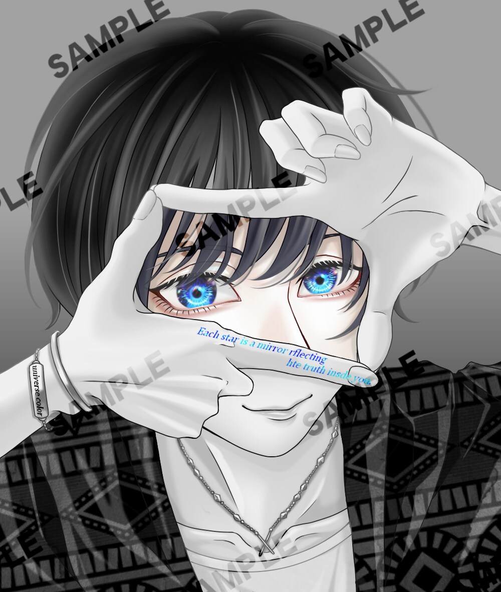 イラストを描かせて頂きます 中性的な男性や儚い綺麗めな女性を描くことが多いです。 イメージ3