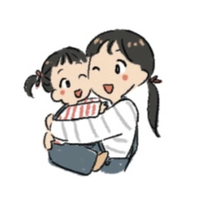 カップルイラスト作成▶︎「ふたり」の絵を描きます ご家族やお友達同士、ペットと一緒も◎思い出や記念におすすめ！ イメージ5