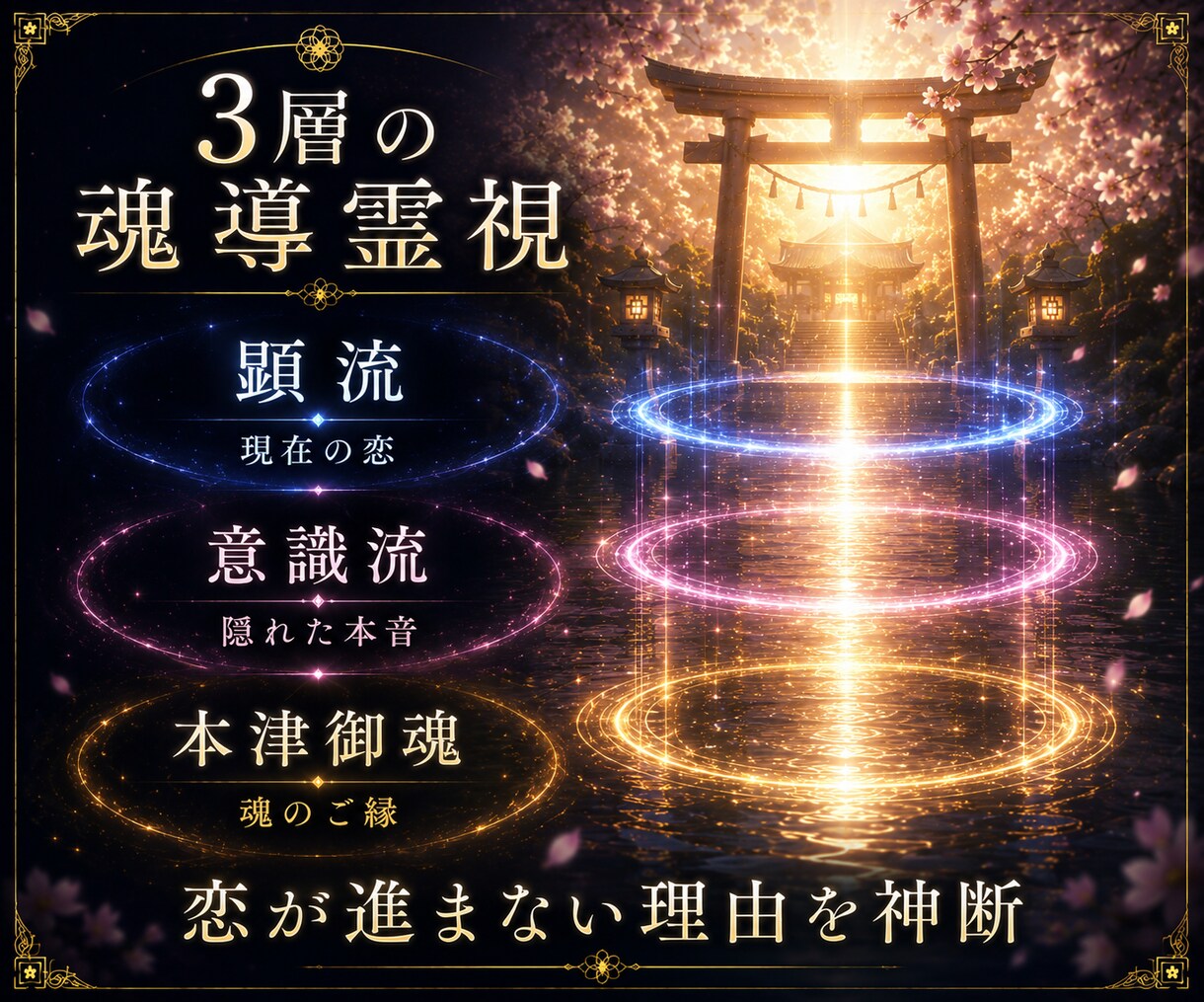 片想い成就｜あの人の本音とご縁を魂から視抜きます 言葉にならない本音まで、魂の奥から読み解きます。 イメージ5
